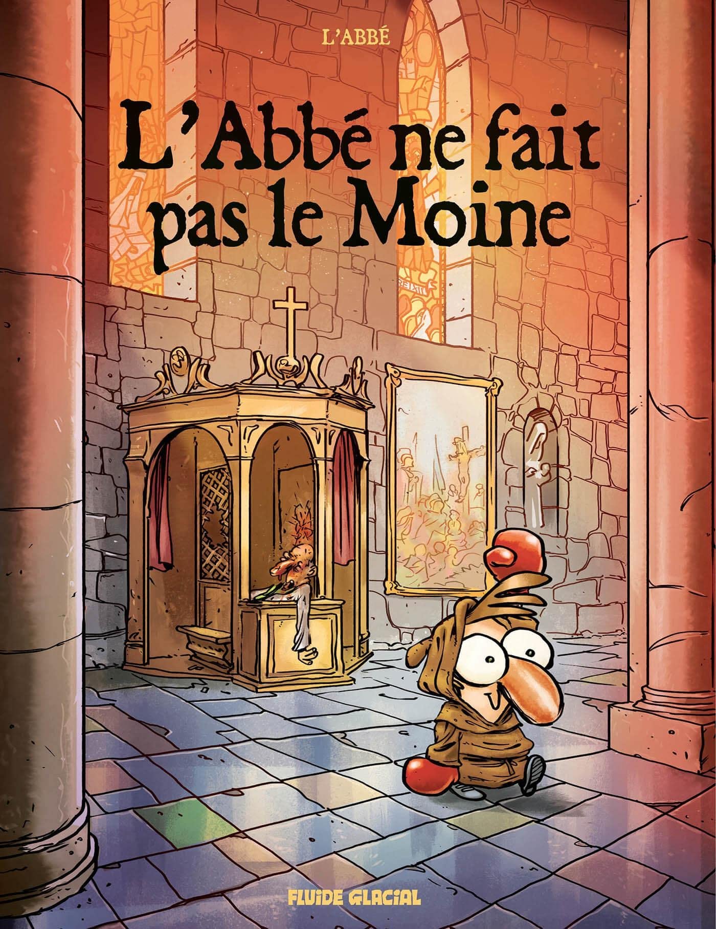 jaquette album L'Abbé ne fait pas le moine - tome 01