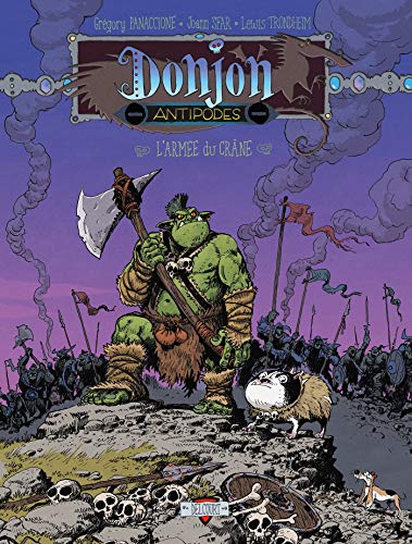 jaquette album Donjon Antipodes Tome - 10 000 - L'armée Du Crâne