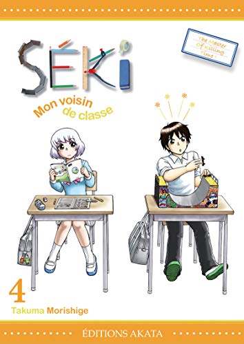 jaquette album Séki, mon voisin de classe - Tome 4