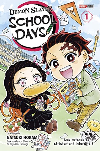 jaquette album Demon Slayer - School Days - Tome 1