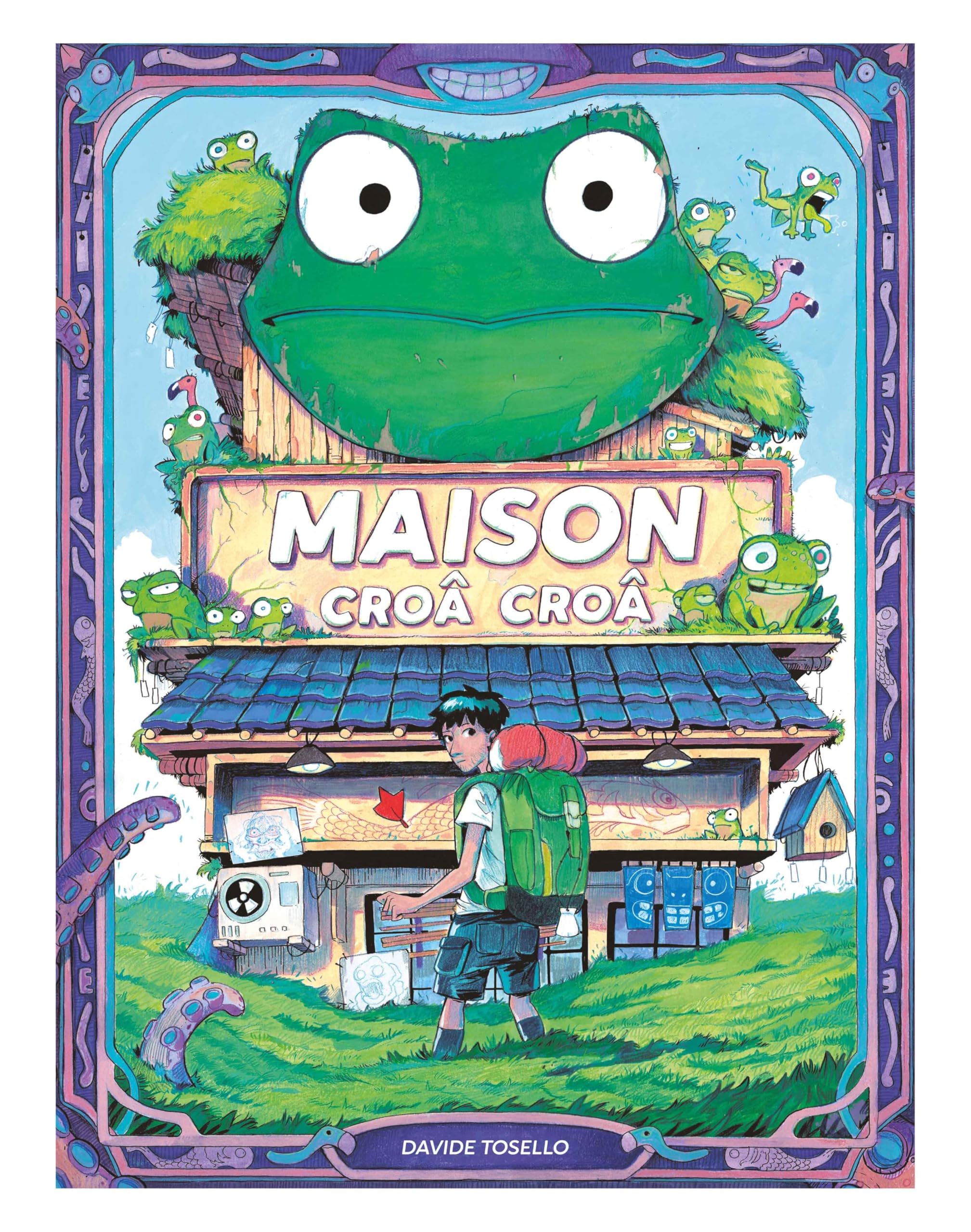 jaquette album Maison Croâ Croâ