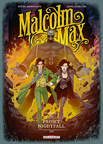 jaquette album Malcolm Max Tome 3 - Projet Nightfall