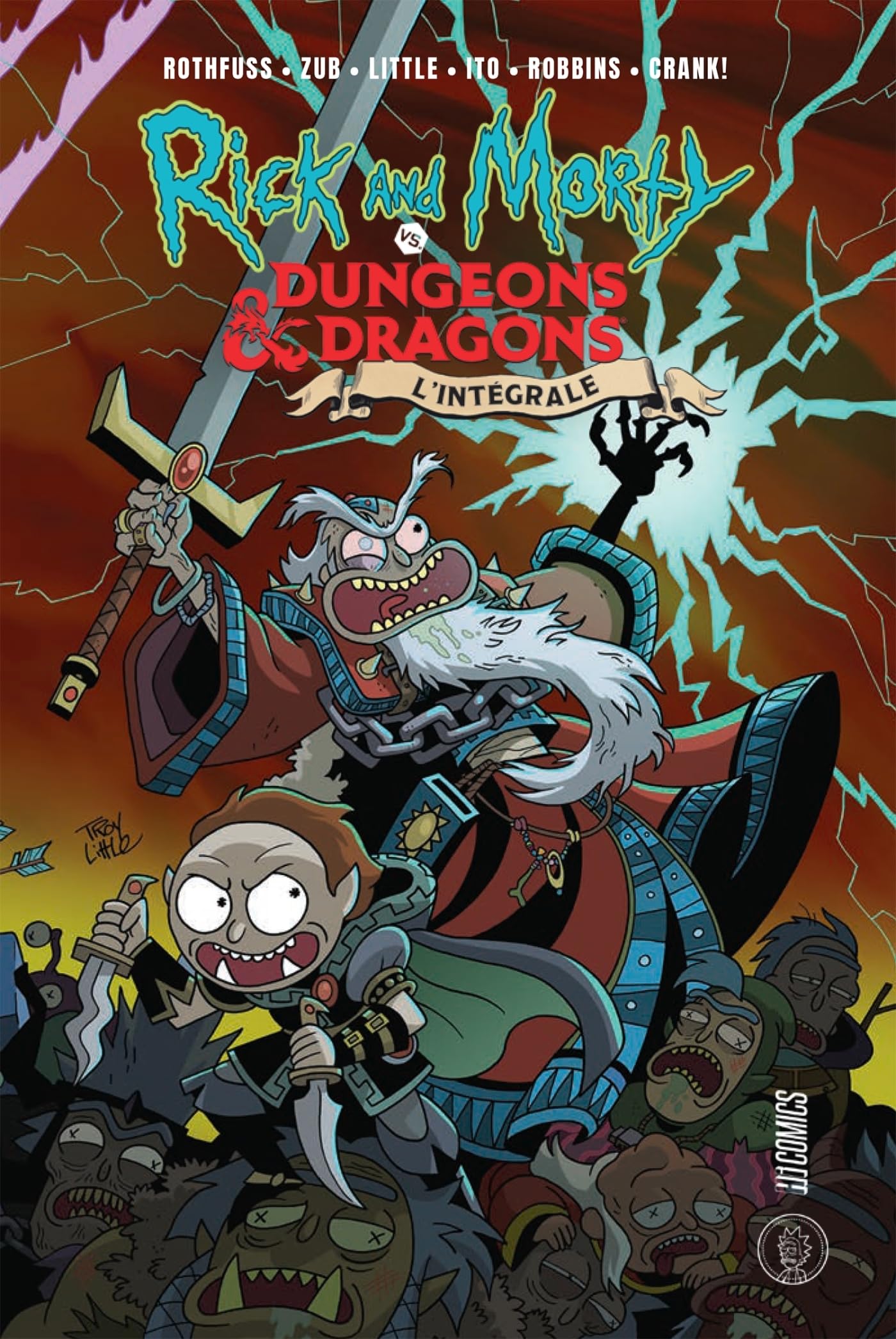 jaquette album Rick & Morty VS. Dungeons & Dragons - L'intégrale