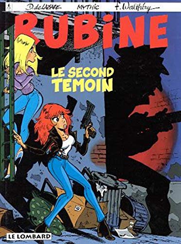 jaquette album Rubine Tome 3 - Le Second Témoin