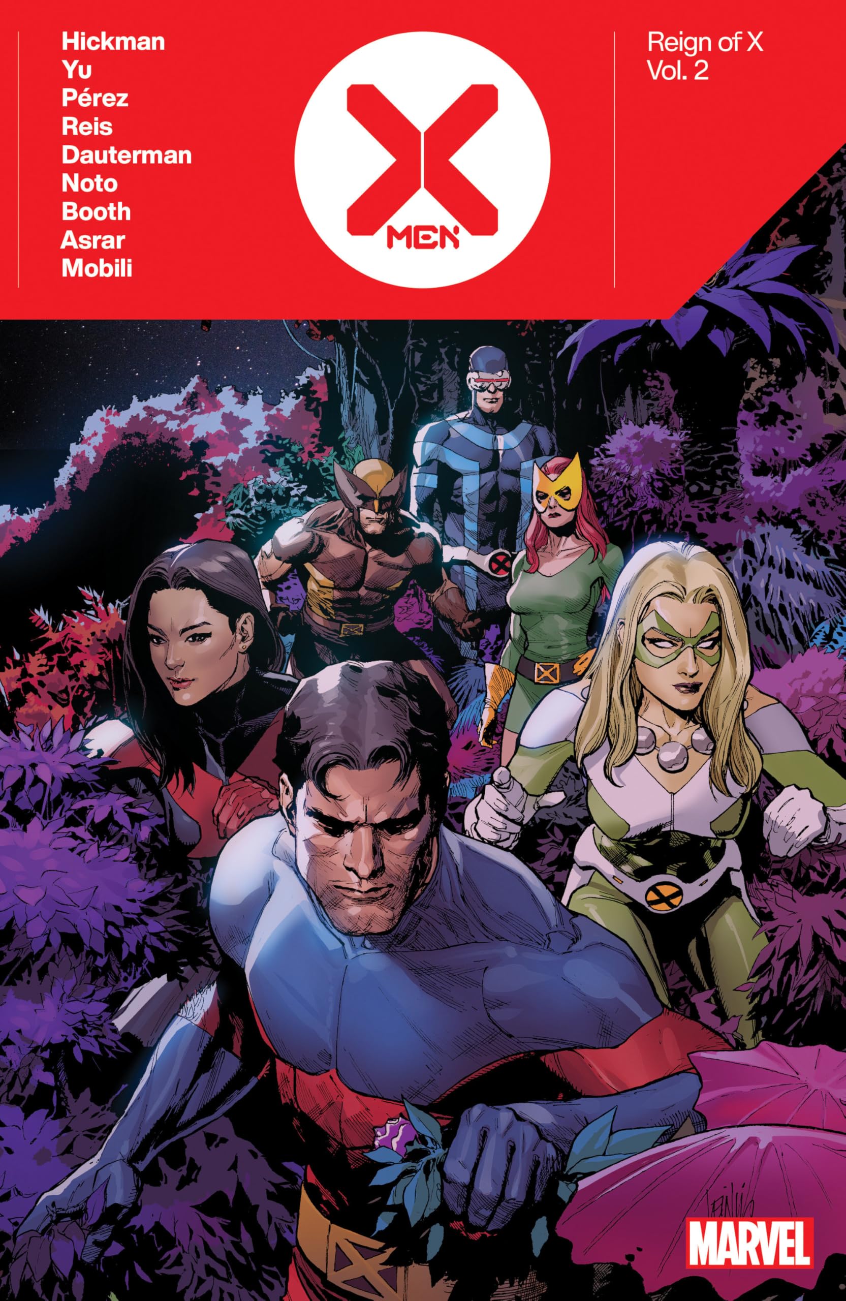 jaquette album X-MEN: REIGN OF X BY JONATHAN HICKMAN VOL. 2