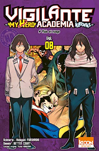 jaquette album Vigilante ? My Hero Academia Illegals - Tome 8 : # Pluie et nuage