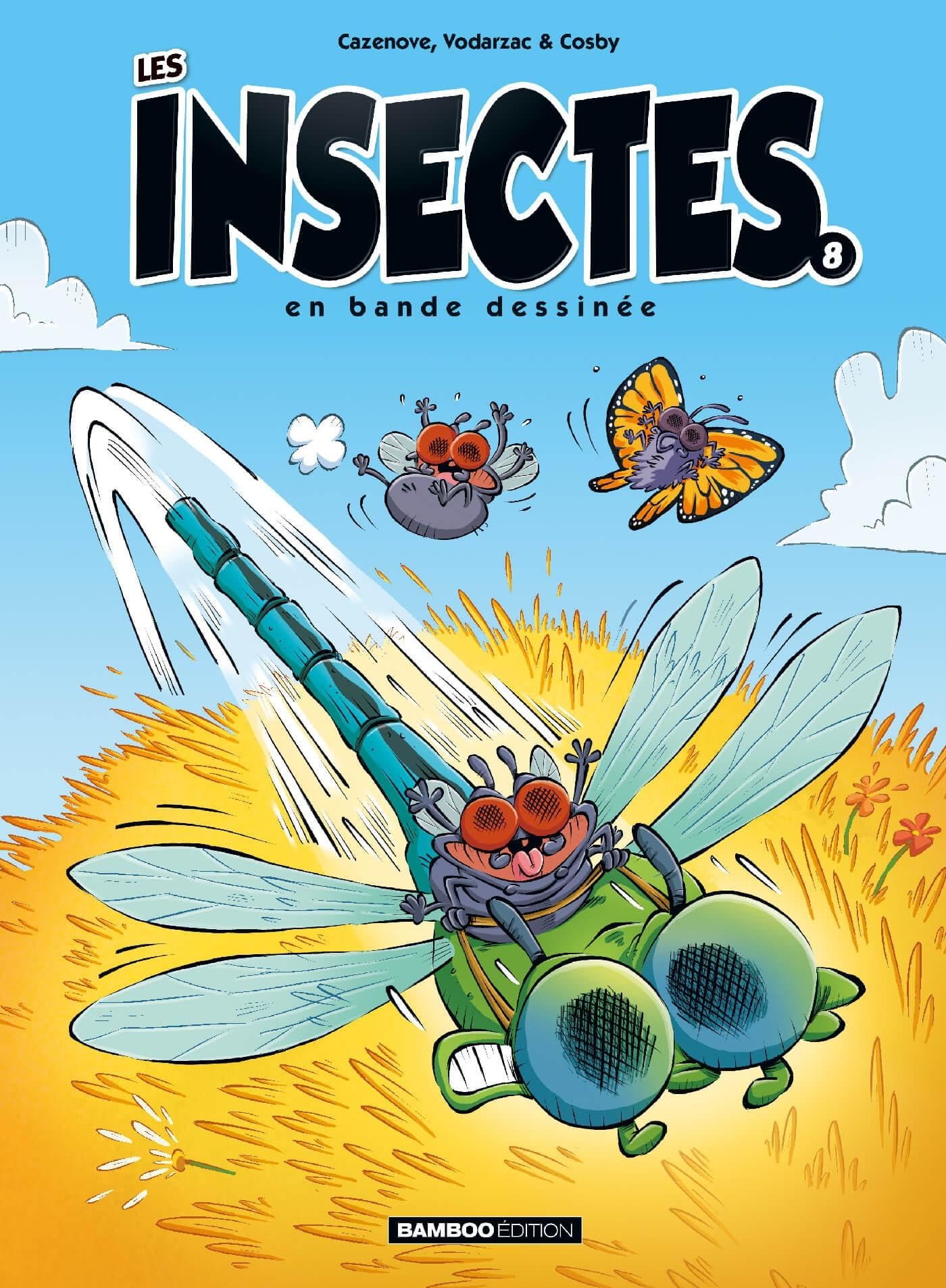 jaquette album Les Insectes en BD - tome 08