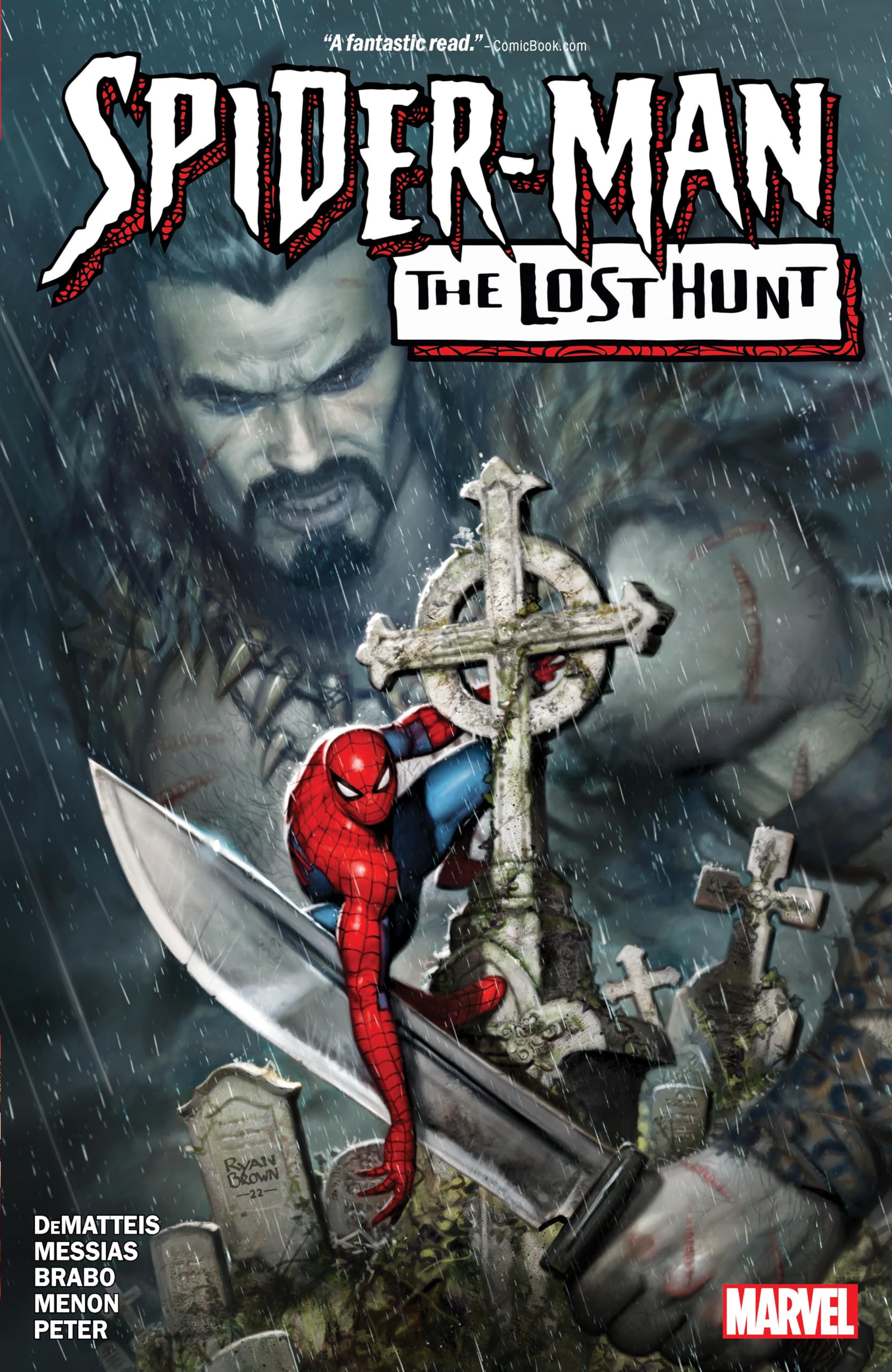 jaquette album SPIDER-MAN: THE LOST HUNT