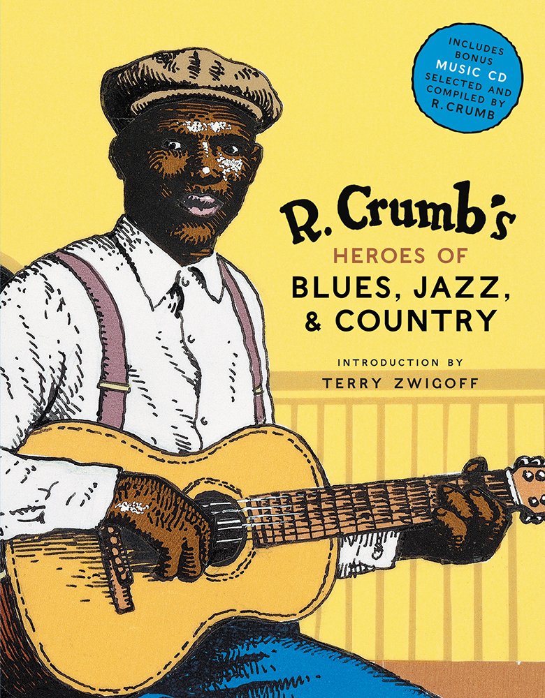 jaquette livre R. Crumb's Heroes of Blues, Jazz & Country