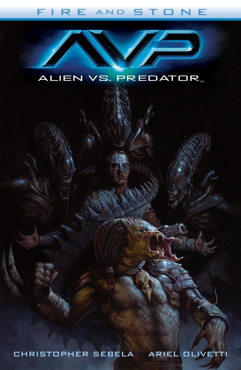 jaquette album Alien vs. Predator: Fire and Stone