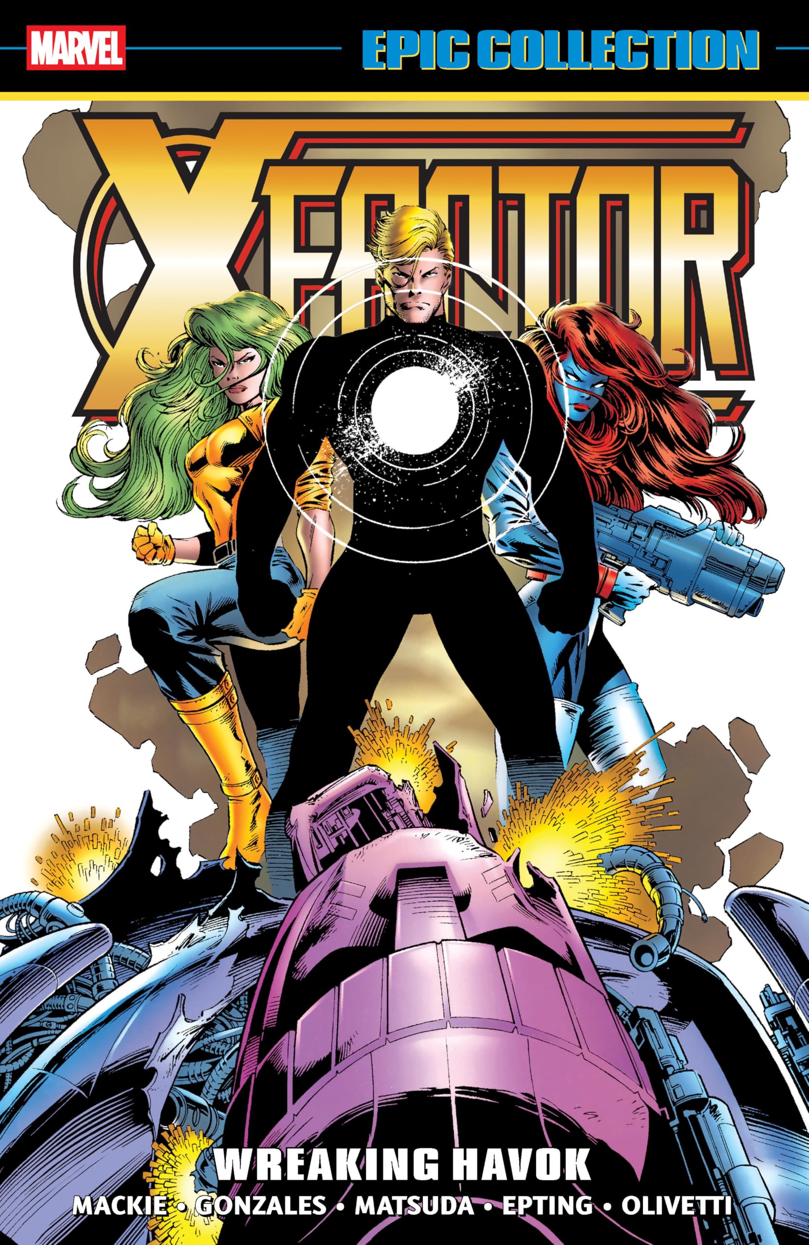 jaquette album X-FACTOR EPIC COLLECTION: WREAKING HAVOK