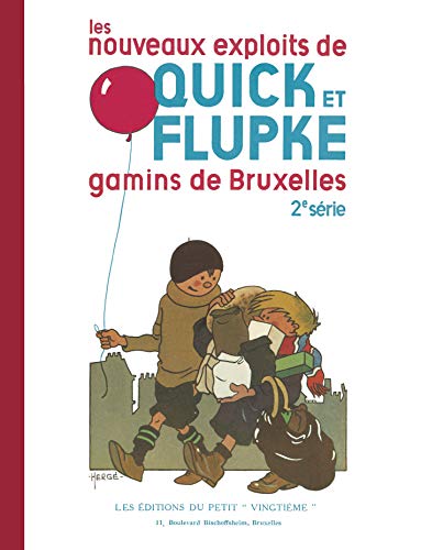 jaquette album Les Nouveaux Exploits De Quick Et Flupke : Gamins De Bruxelles Tome 2