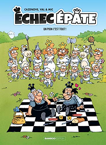 jaquette album Echec Épate Tome 1 - Un Pion C'est Tout !