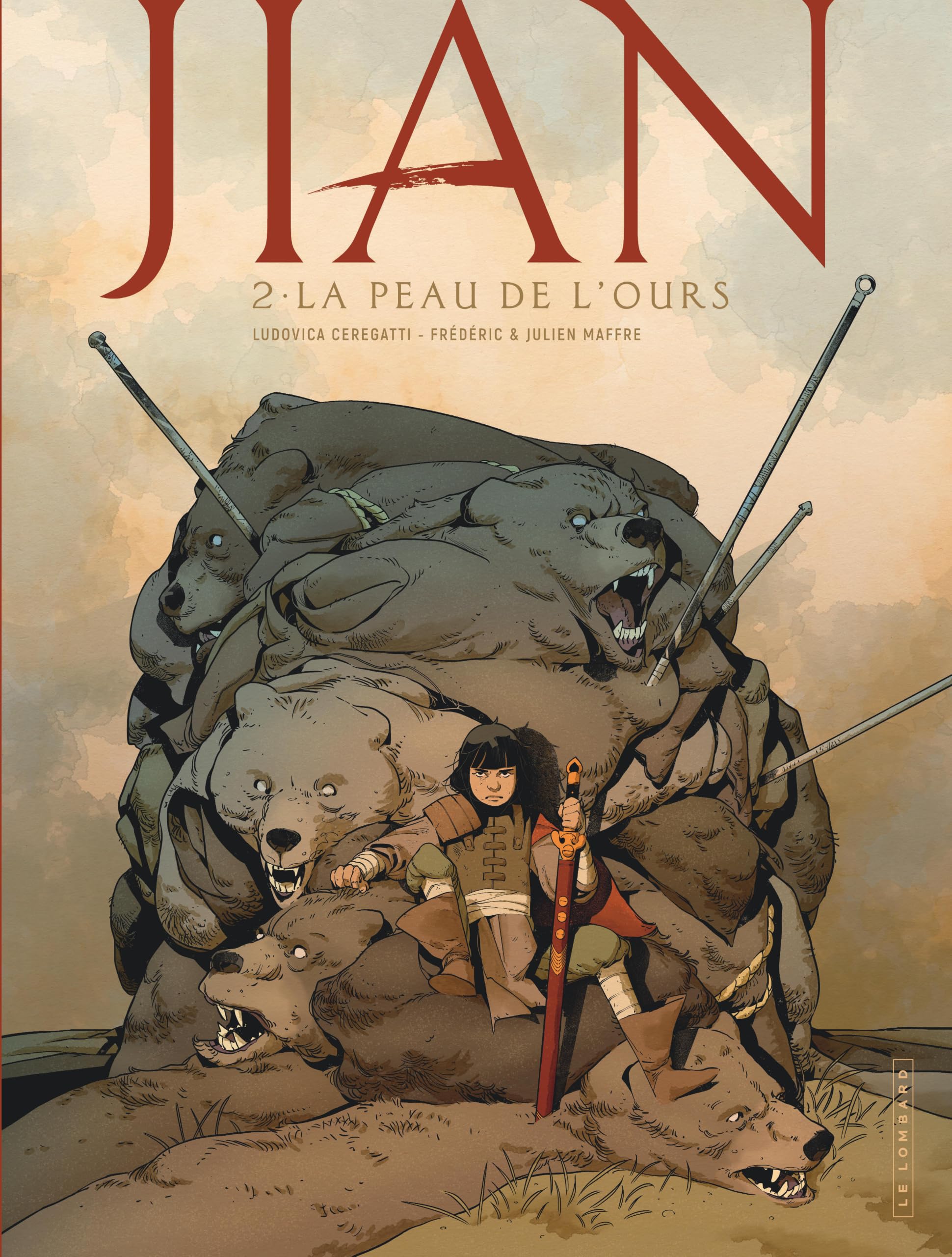 jaquette album Jian - Tome 2 - La peau de l'ours