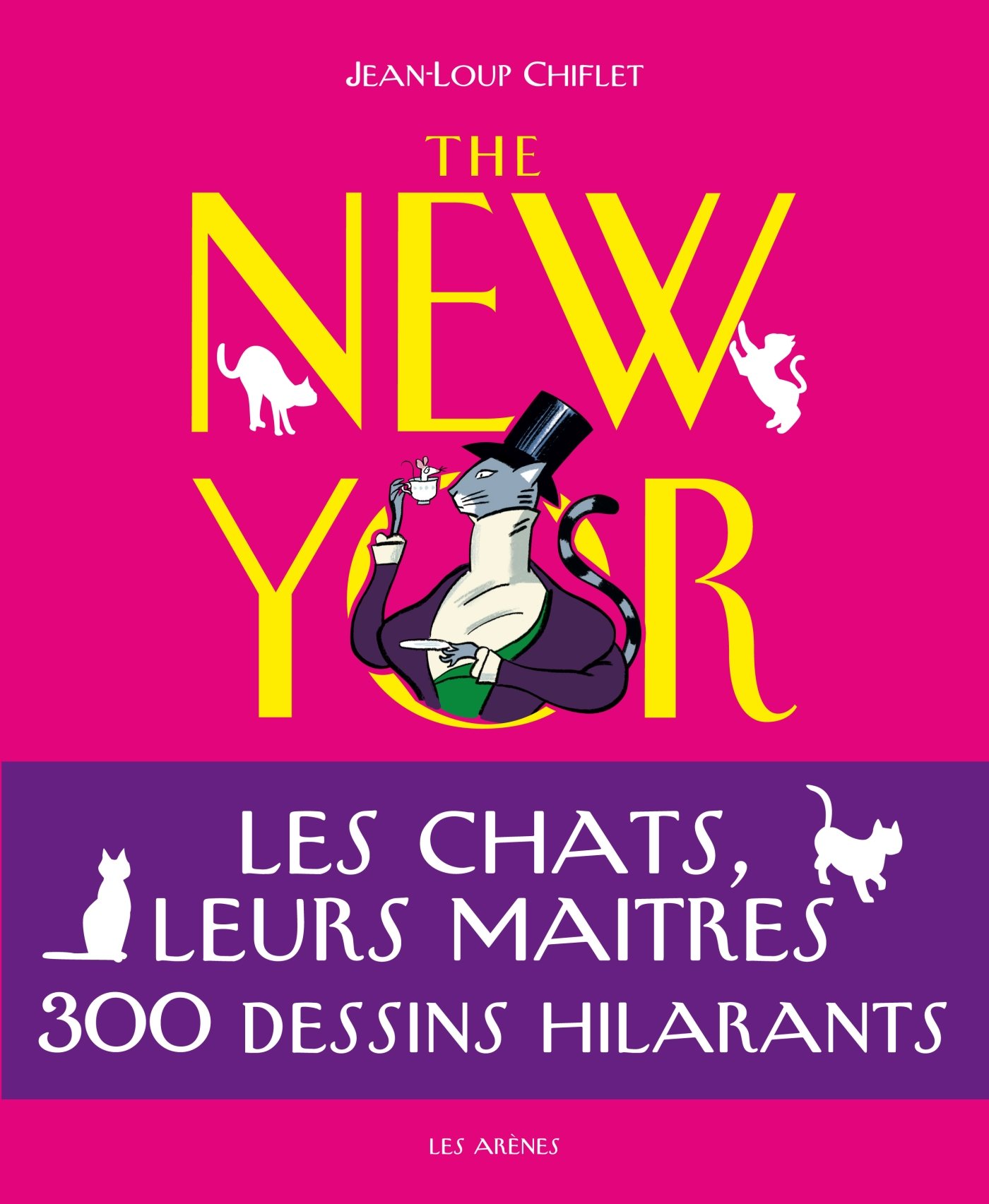 jaquette album The New-Yorker : l'humour des chats