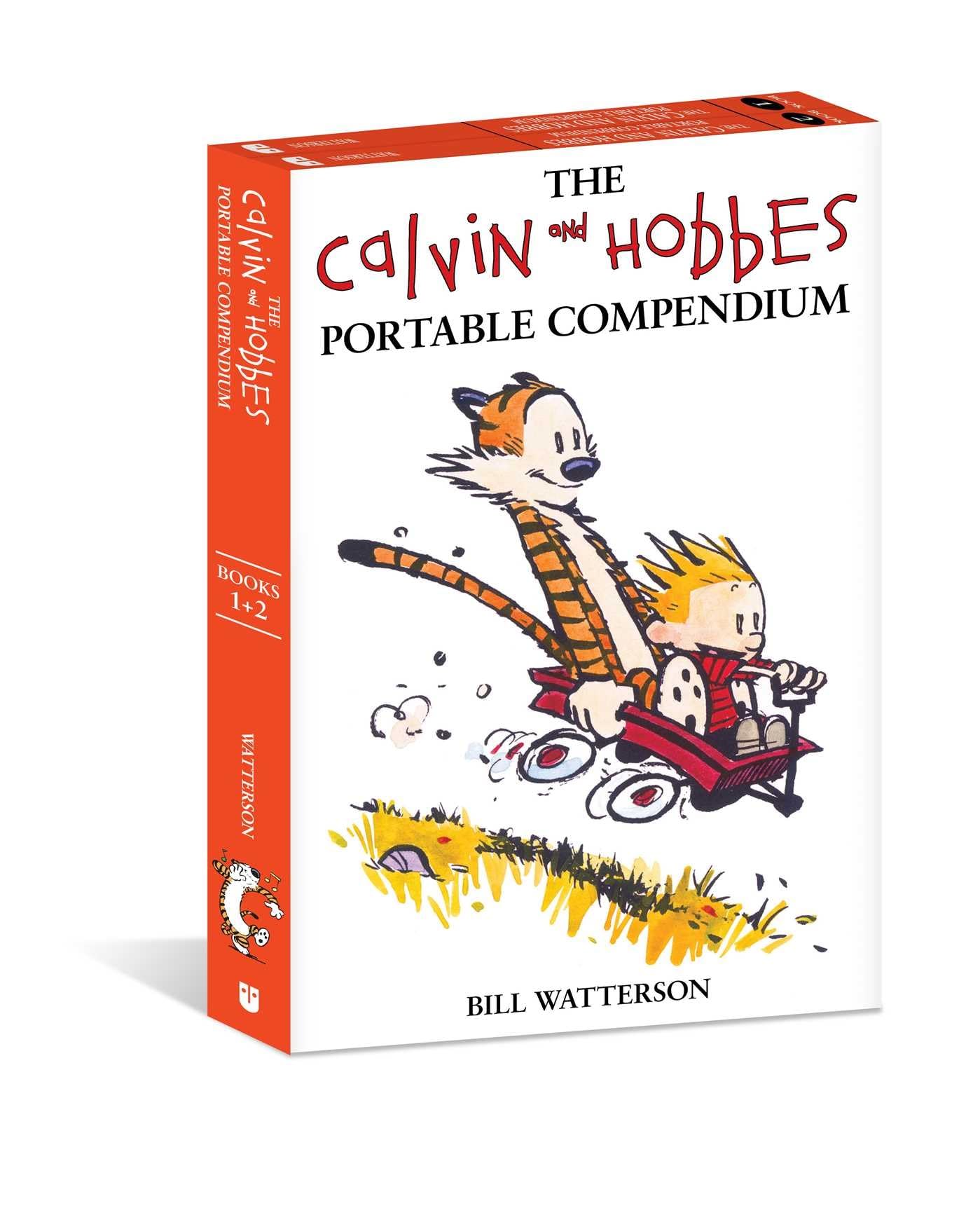 jaquette livre The Calvin and Hobbes Portable Compendium Set 1 (Volume 1)