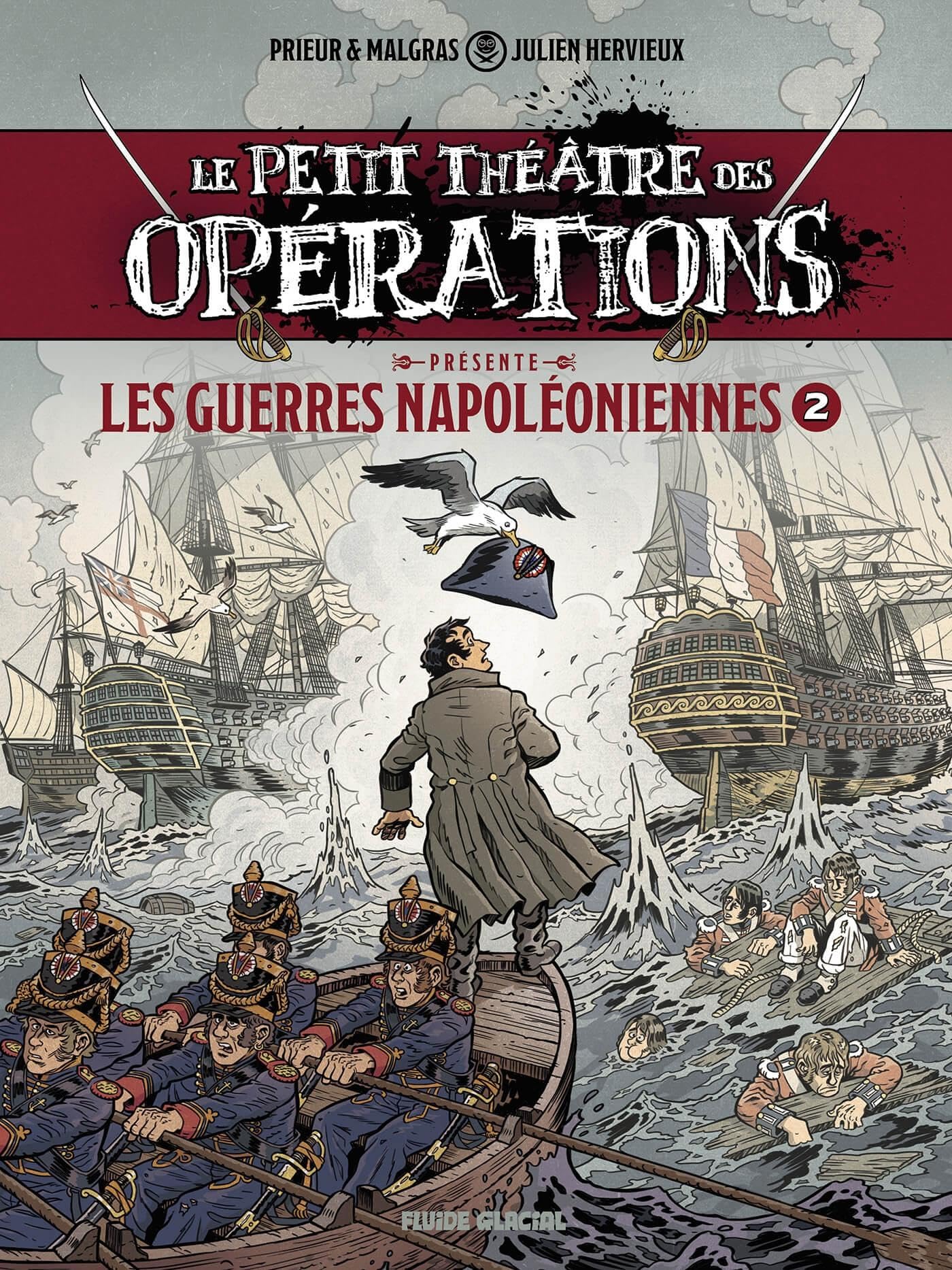 jaquette album Le Petit Théâtre présente - tome 02 : Guerres Napoléoniennes