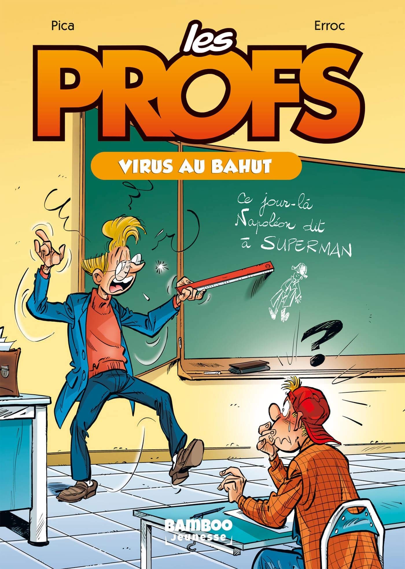 jaquette album Les Profs - Poche - tome 01: Virus au bahut