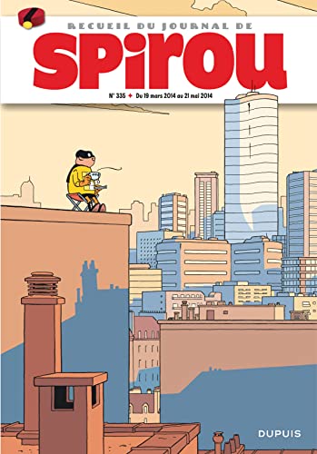 jaquette album Recueil Spirou N° 335, Du 19 Mars 2014 Au 21 Mai 2014