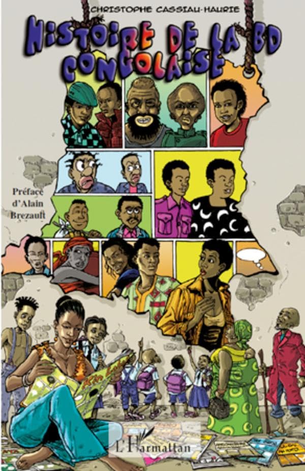 jaquette album Histoire De La Bande Dessinée Congolaise - Congo Belge, Zaïre, République Démocratique Du Congo