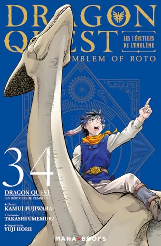 jaquette album Dragon Quest - Les Héritiers de l'Emblème - Tome 34
