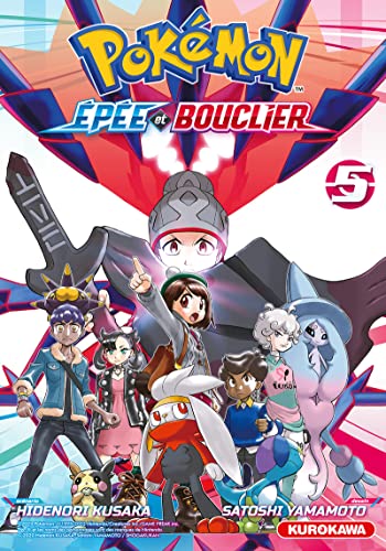 jaquette album Pokémon - La Grande Aventure - Epée et Bouclier - Tome 5