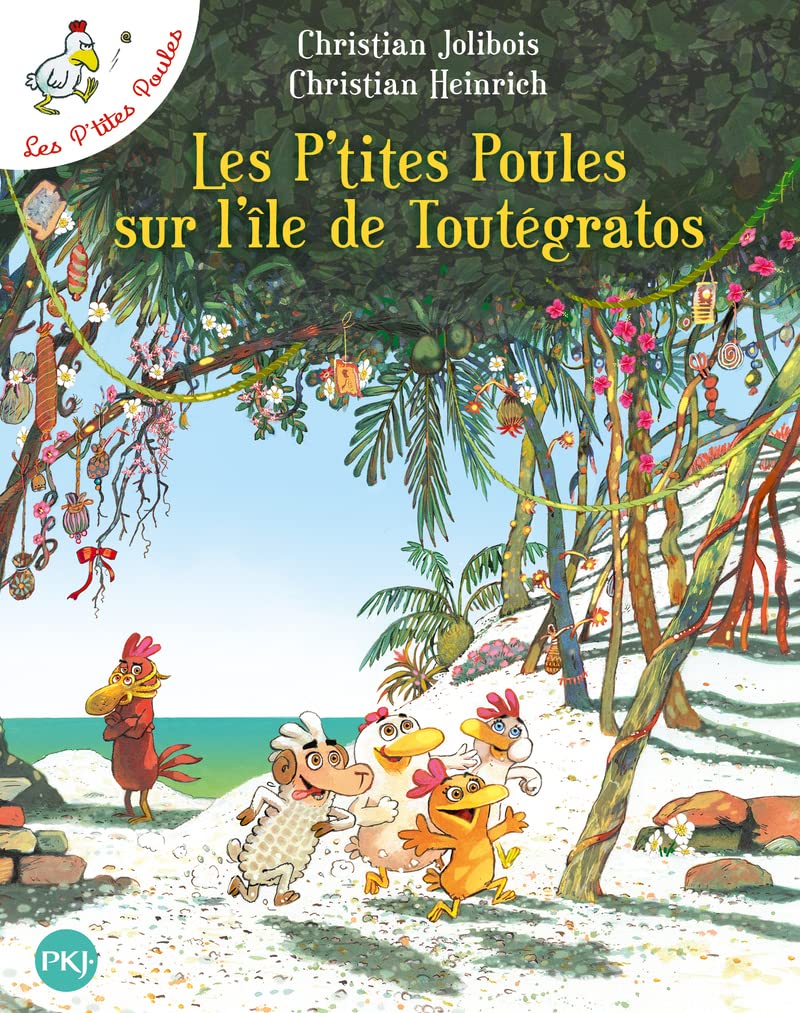 jaquette album Les P'tites Poules sur l'île de Toutégratos (14)