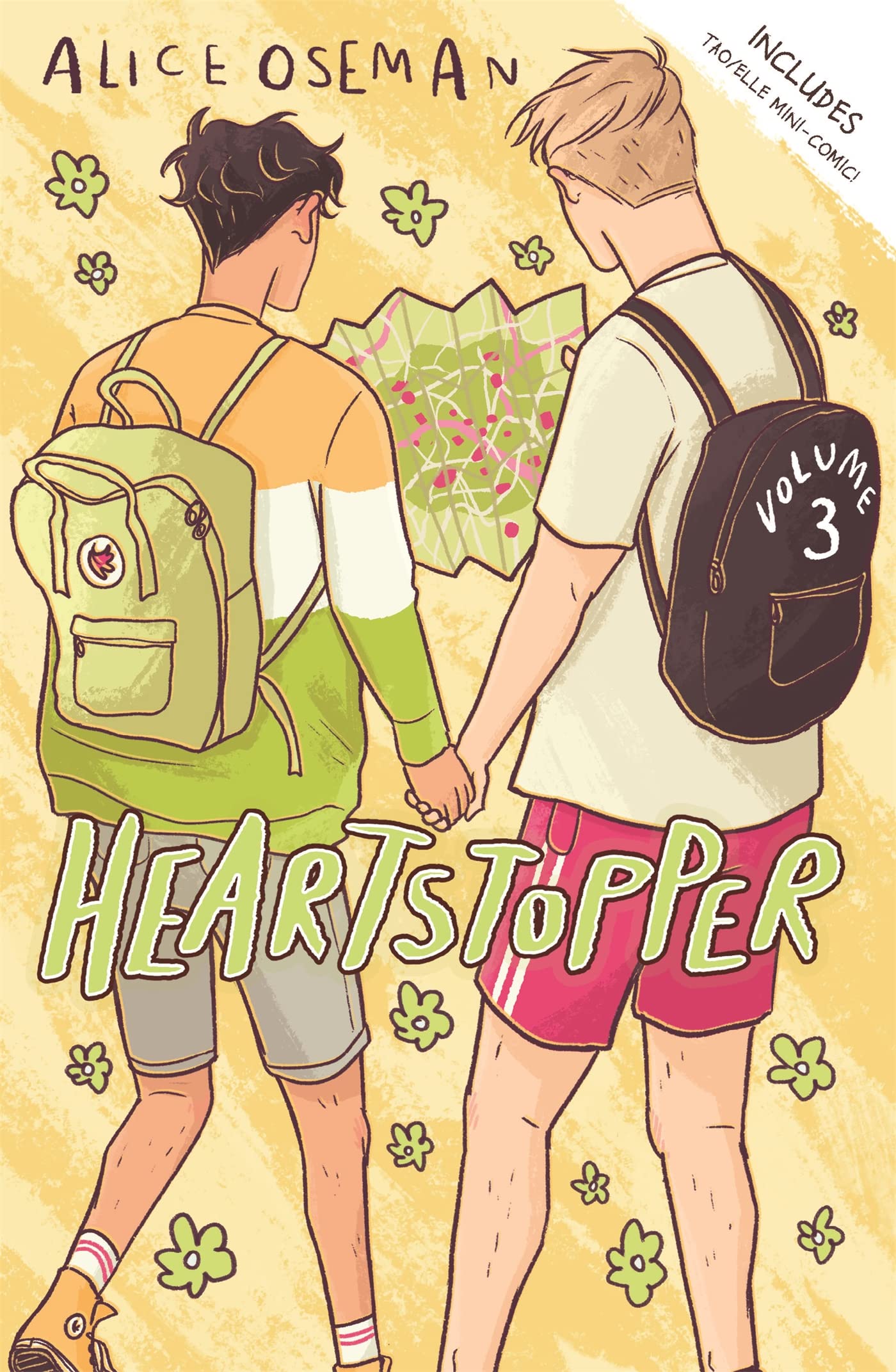 jaquette livre Heartstopper Volume 3: The phenomenal graphic novel series, also on Netflix!