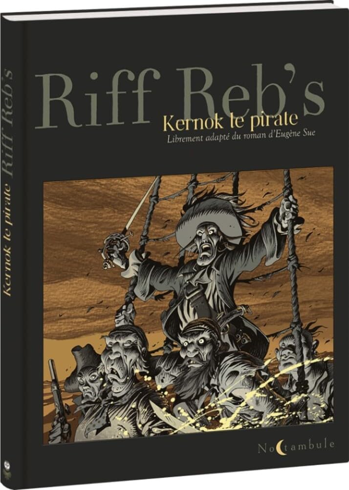 jaquette album Kernok le pirate - Édition collector en N&B