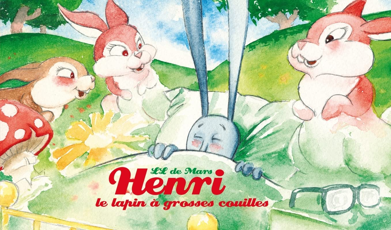 jaquette album Henri, le lapin à grosses couilles