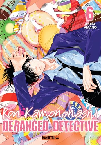 jaquette album Ron Kamonohashi - Deranged Detective - Tome 6