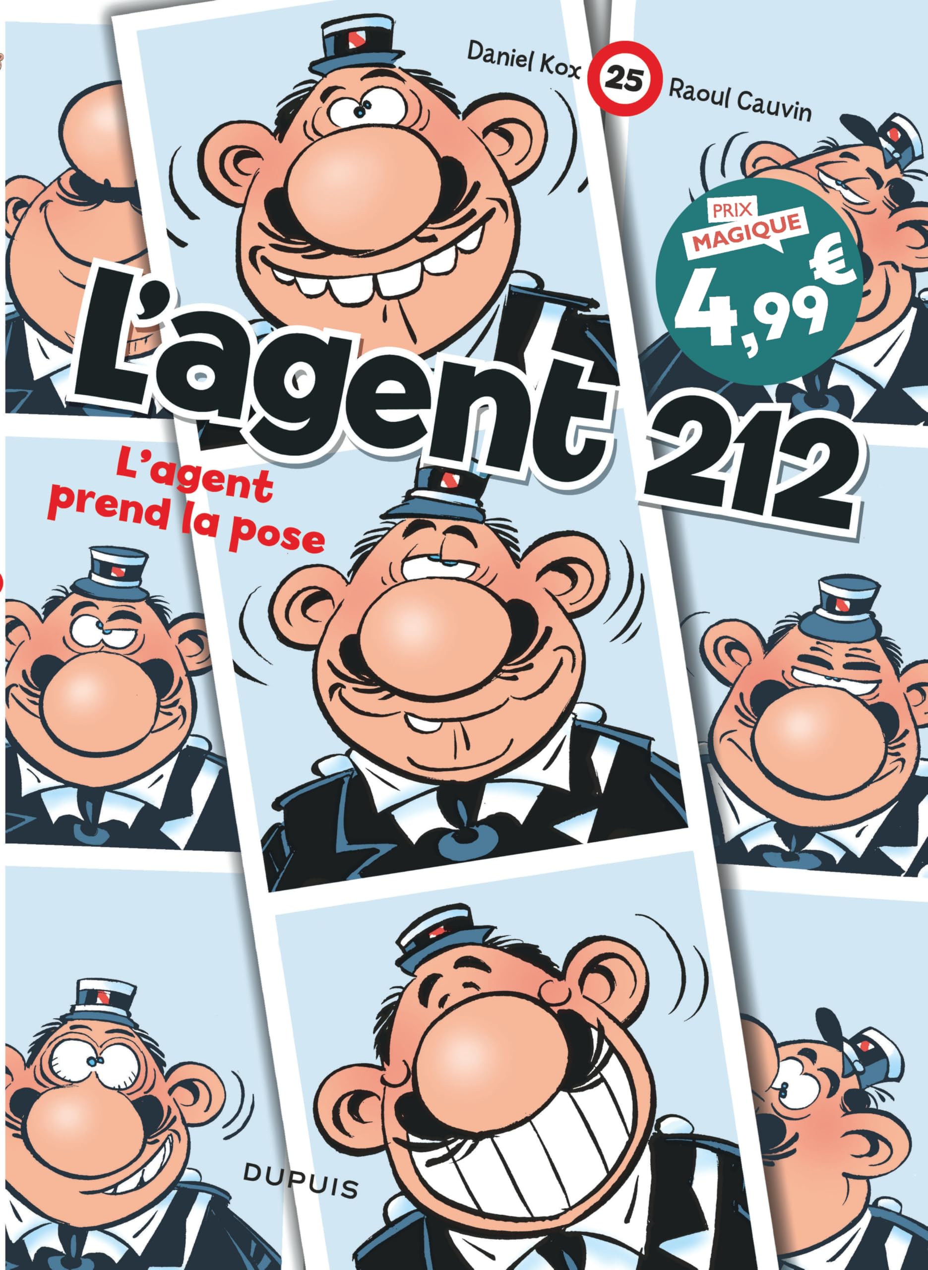 jaquette album L'agent 212 - Tome 25 - L'agent prend la pose