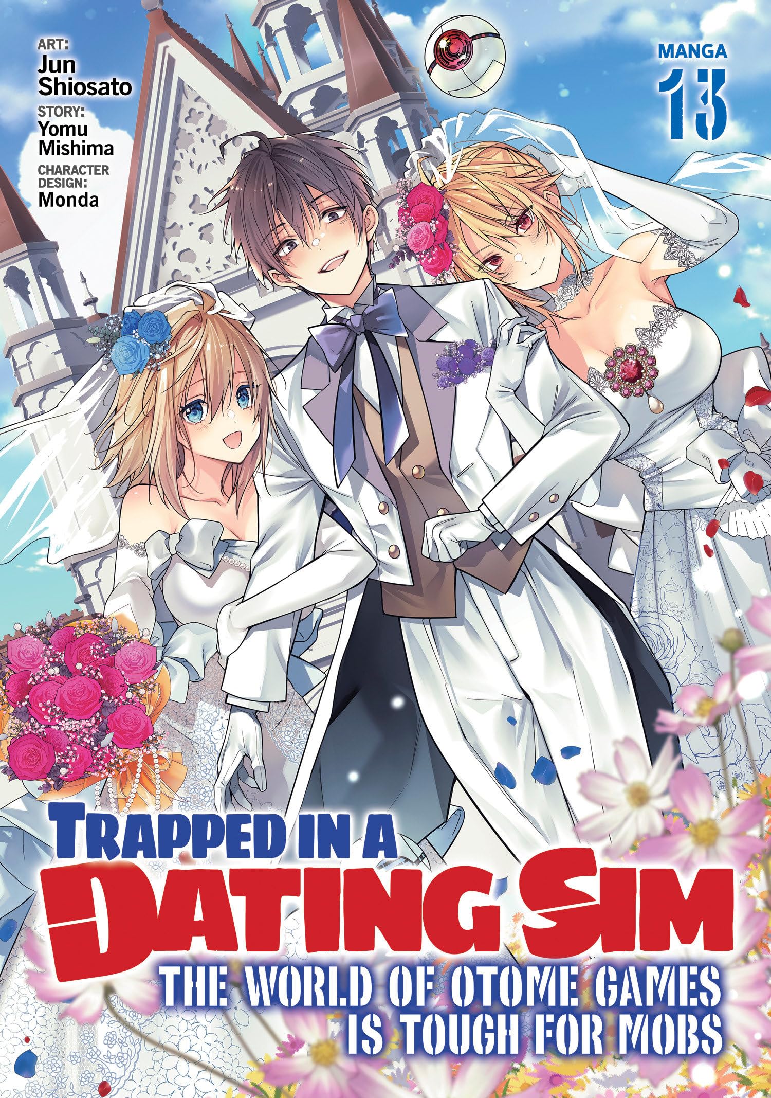jaquette album Trapped in a Dating Sim: The World of Otome Games is Tough for Mobs (Manga) Vol. 13