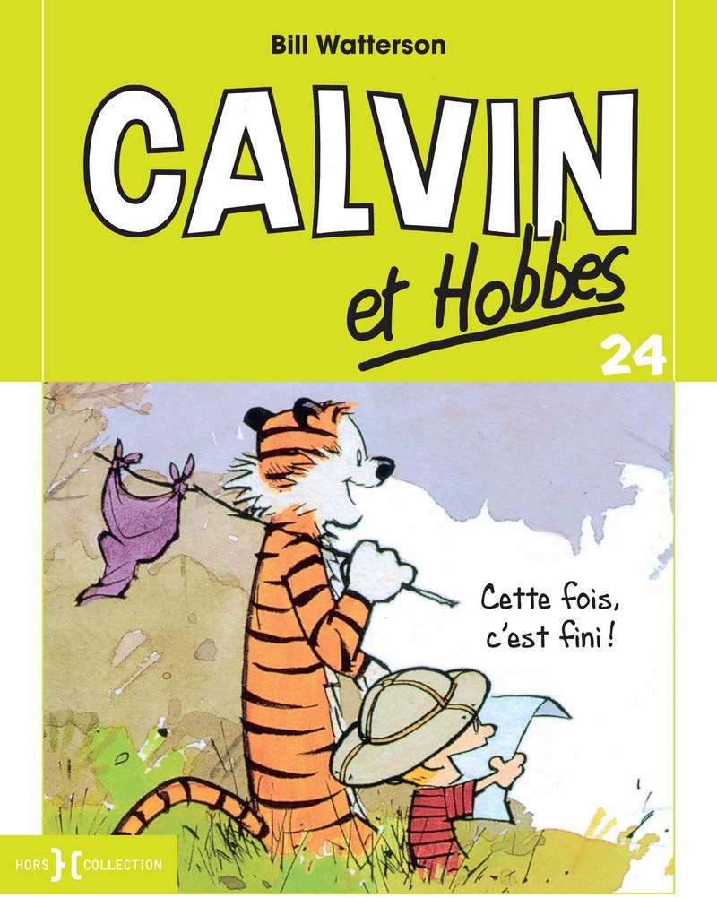 jaquette album Calvin et Hobbes - T24 petit format (24)