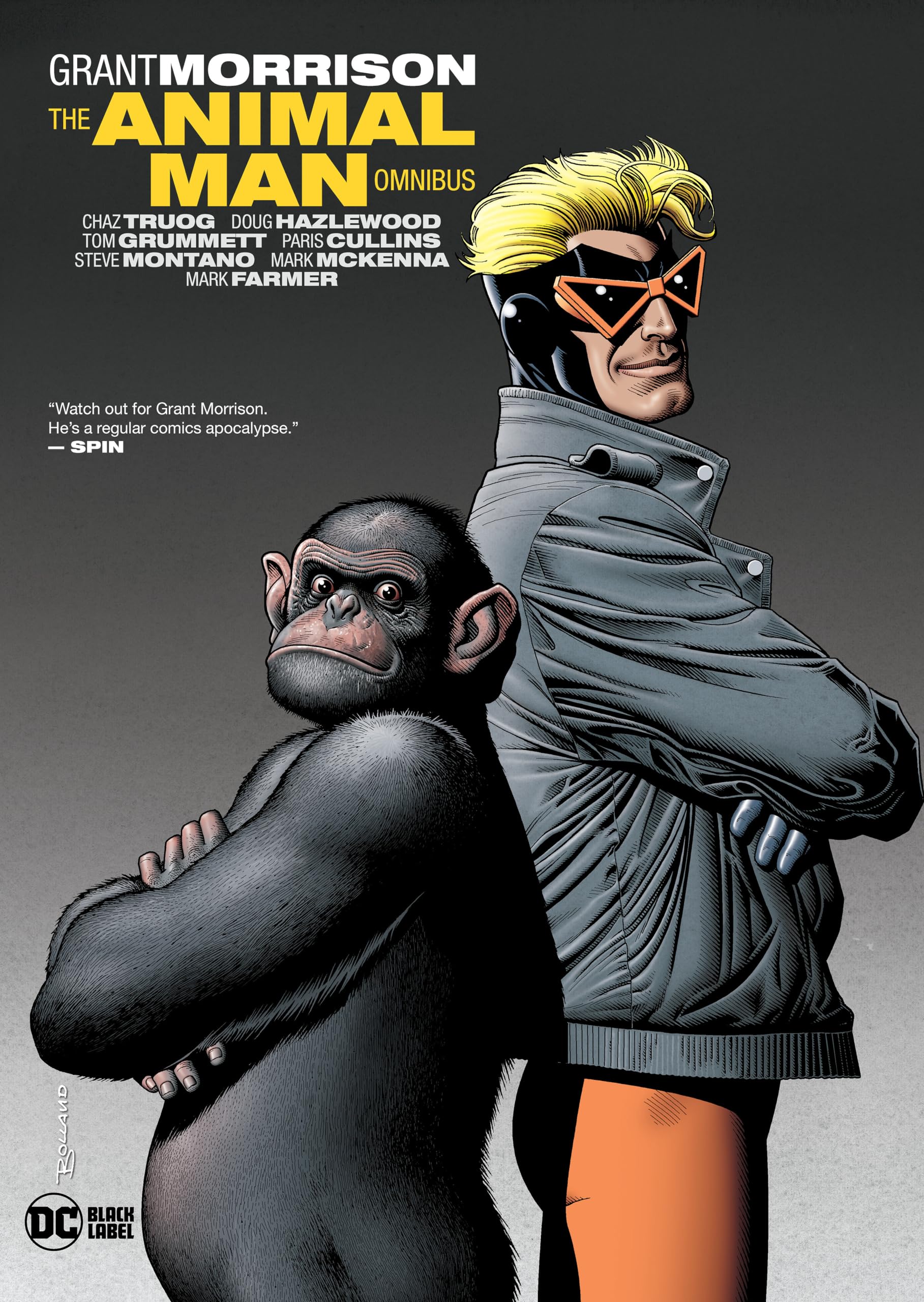 jaquette album The Animal Man Omnibus (2022 Edition)