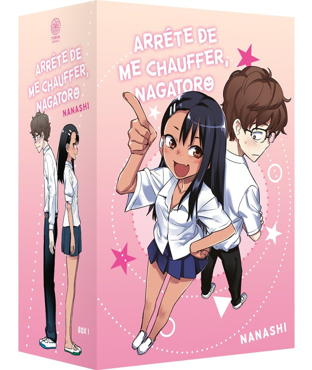 jaquette album Arrête de me chauffer Nagatoro ! Partie 1 - Coffret Édition limitée numéroté (tomes 1 à 5)