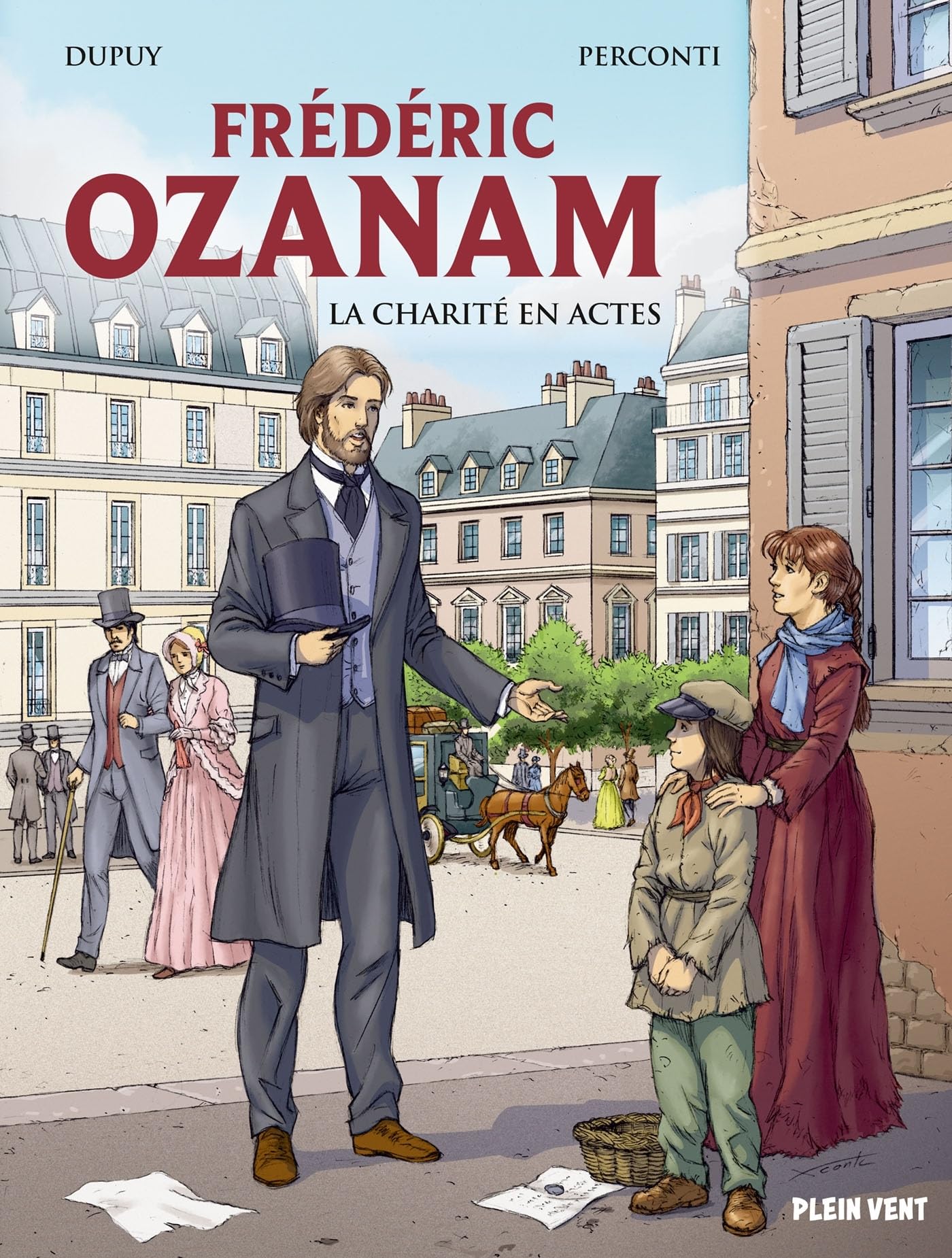 jaquette album Frédéric Ozanam: La charité en actes