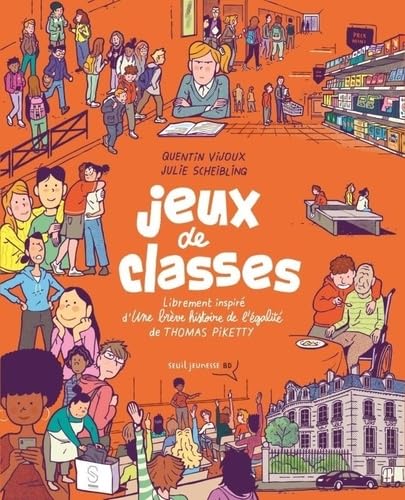 jaquette album Jeux de classes: Librement inspiré d'Une brève histoire de l'égalité de Thomas Piketty