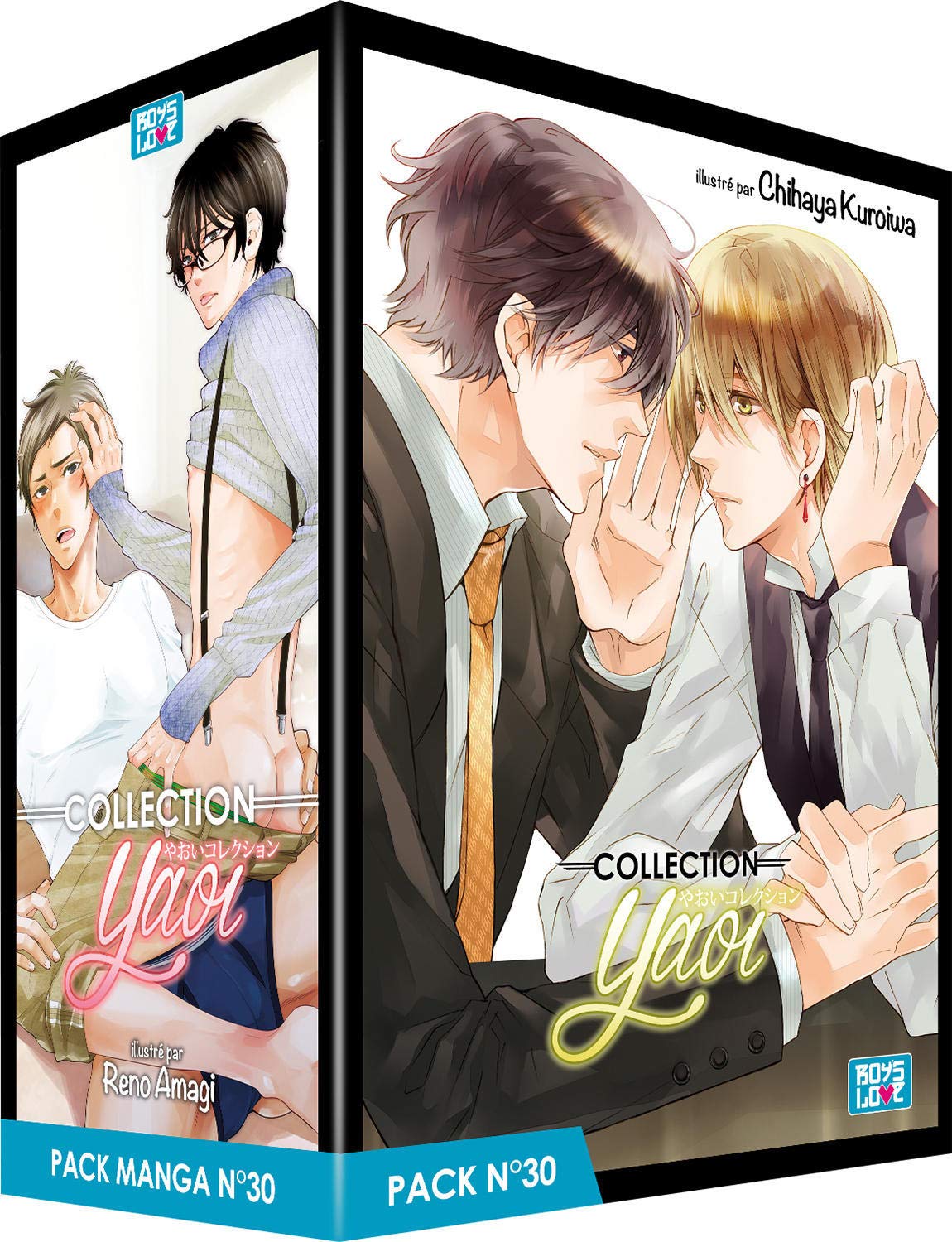 jaquette album Pack Boy's Love - Partie 30 - 5 Mangas (Livres) - Yaoi