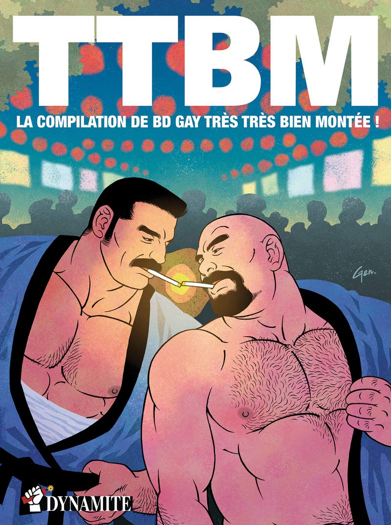 jaquette album TTBM - La Compilation de BD gay Très Très Bien Montée