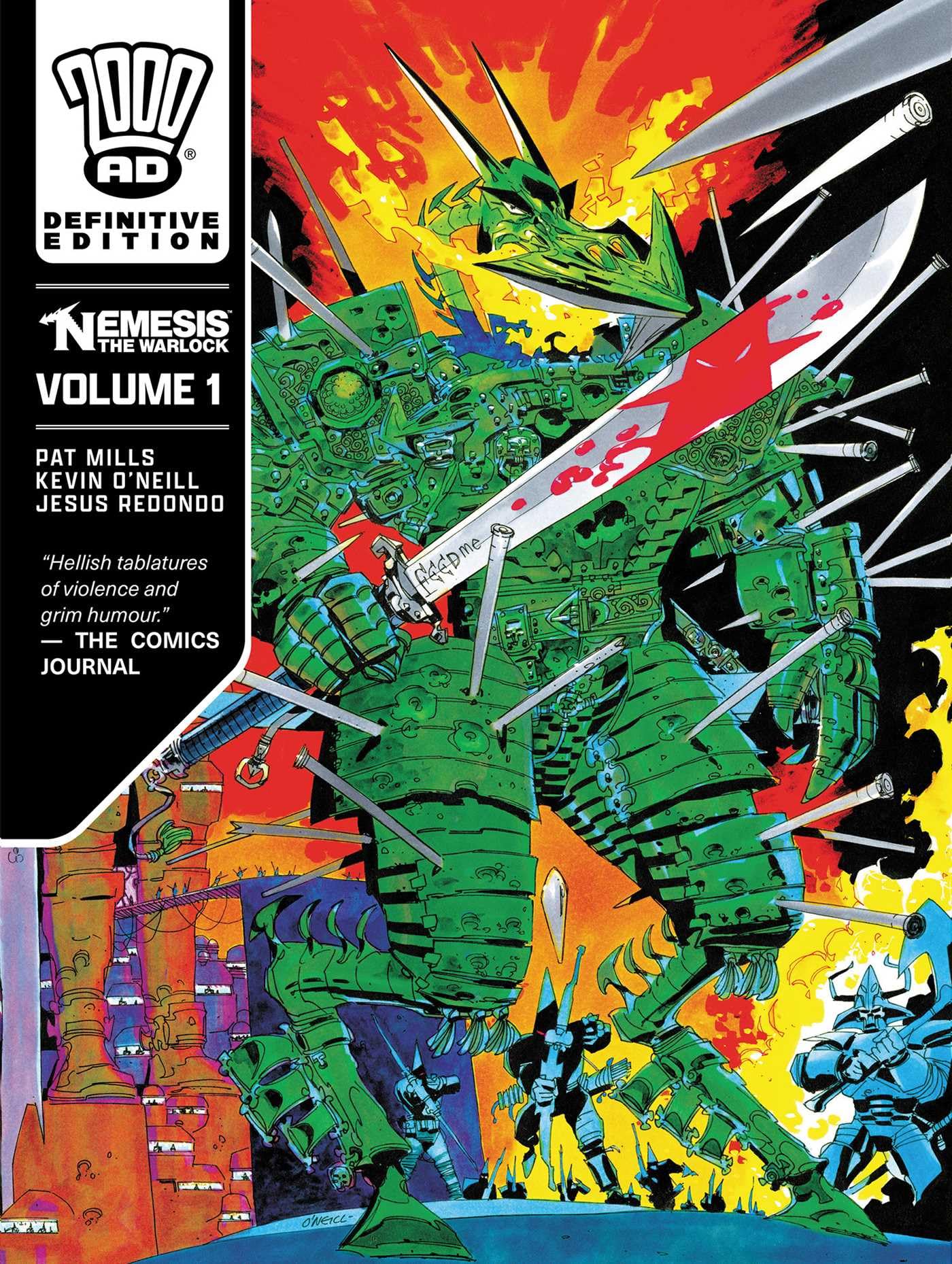 jaquette album Nemesis the Warlock - The Definitive Edition, volume 1 (Volume 1)
