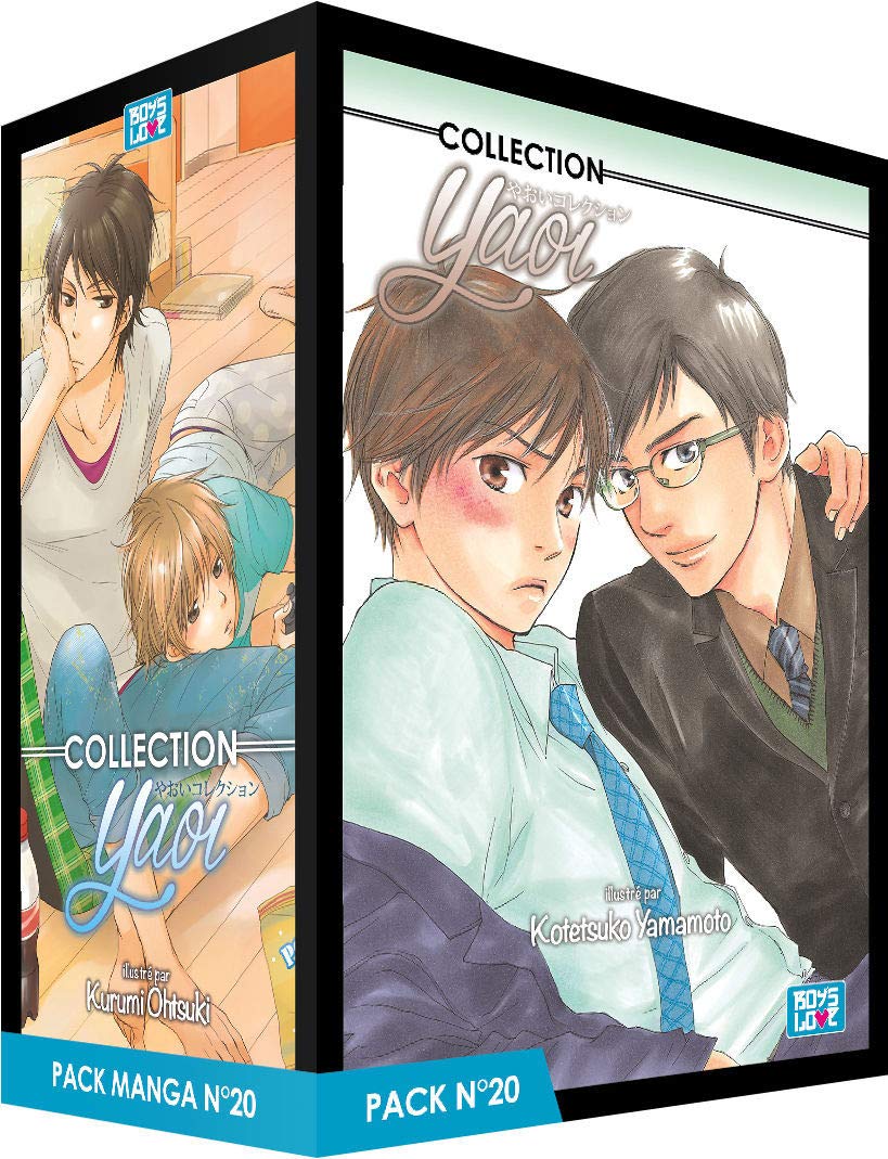 jaquette album Pack Boy's Love - Partie 20 - 5 Mangas (Livres) - Yaoi