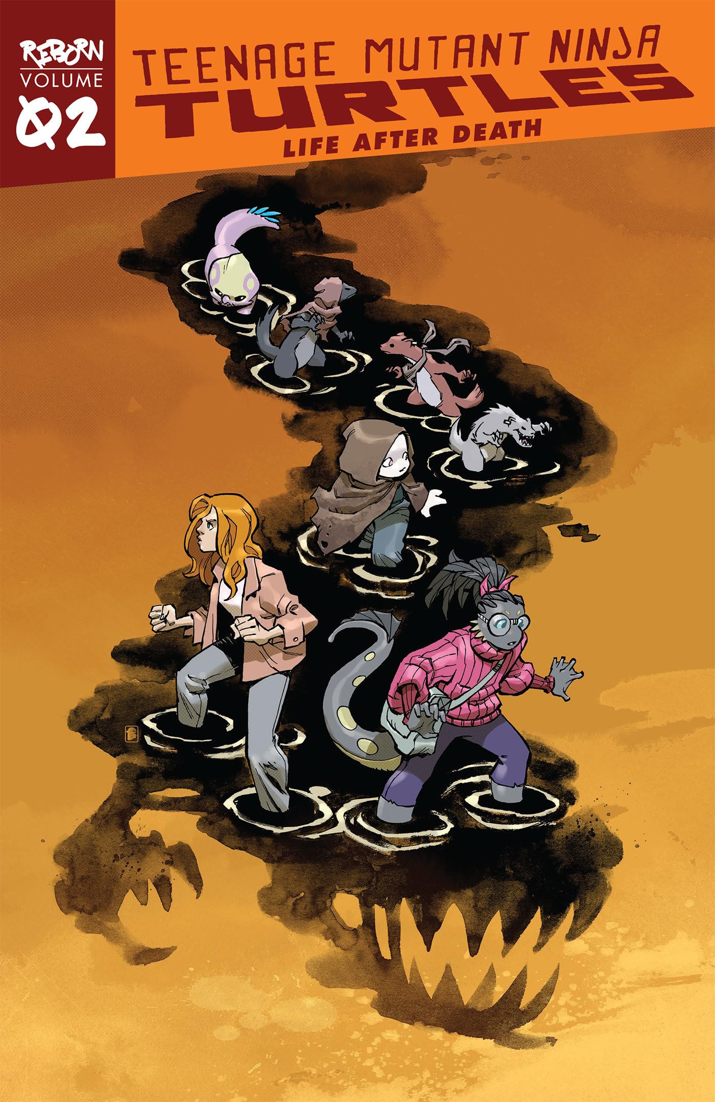 jaquette album Teenage Mutant Ninja Turtles: Reborn, Vol. 2 - Life After Death