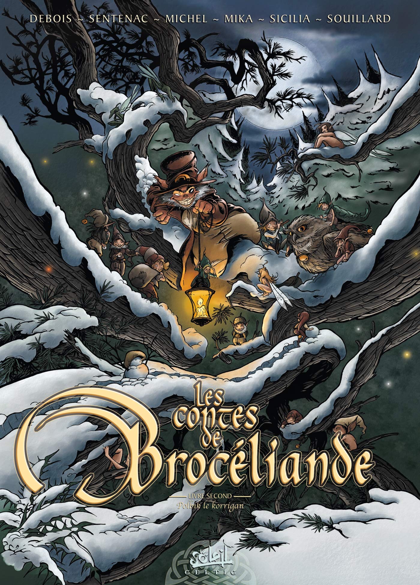 jaquette album Les Contes de Brocéliande, tome 2
