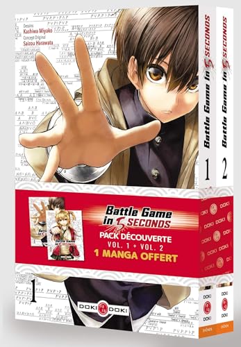 jaquette album Battle Game In 5 Seconds - Pack En 2 Volumes : Tome 1 Et 2 - Dont 1 Tome Offert