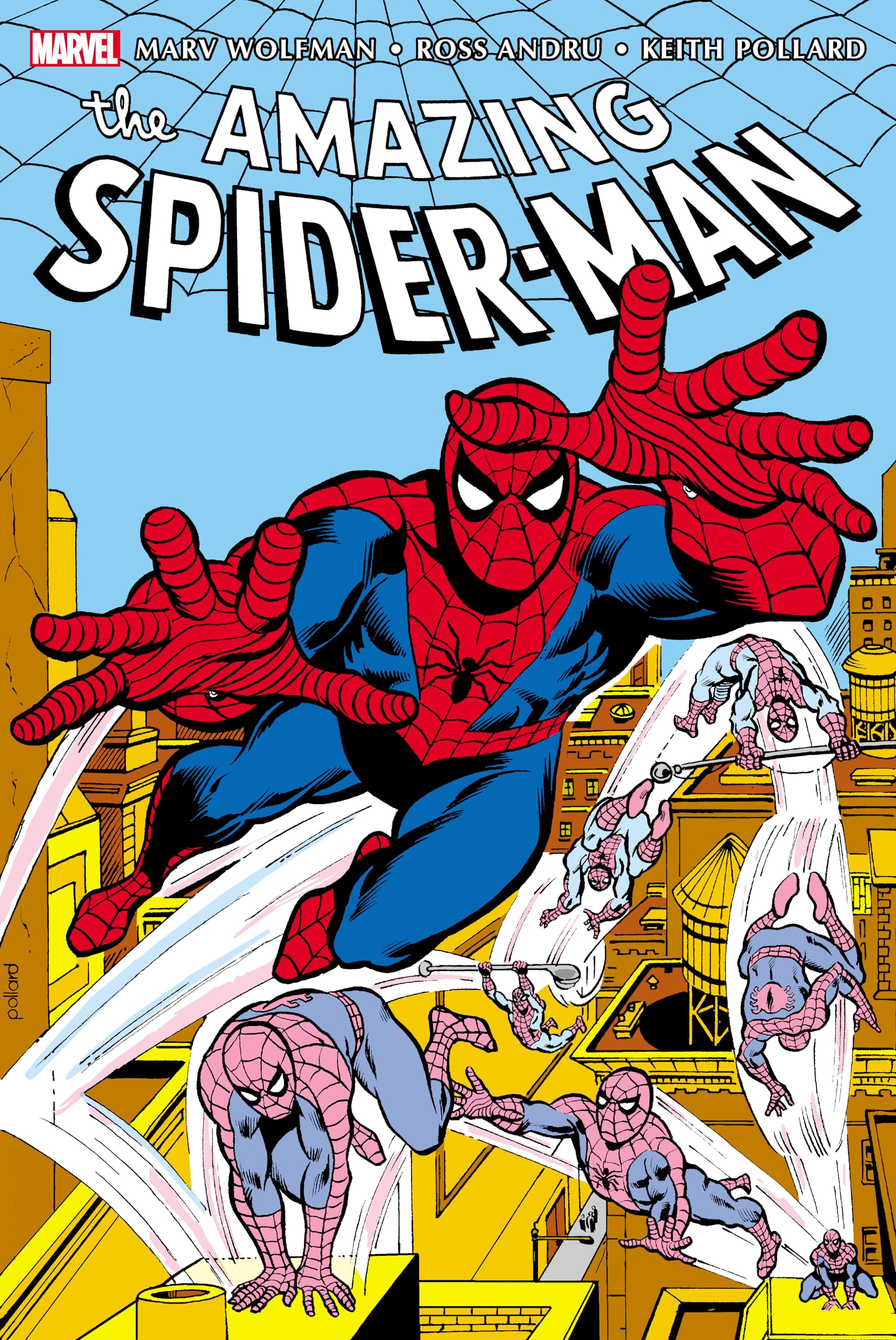 jaquette album THE AMAZING SPIDER-MAN OMNIBUS VOL. 6 KEITH POLLARD SPIDER-MAN COVER