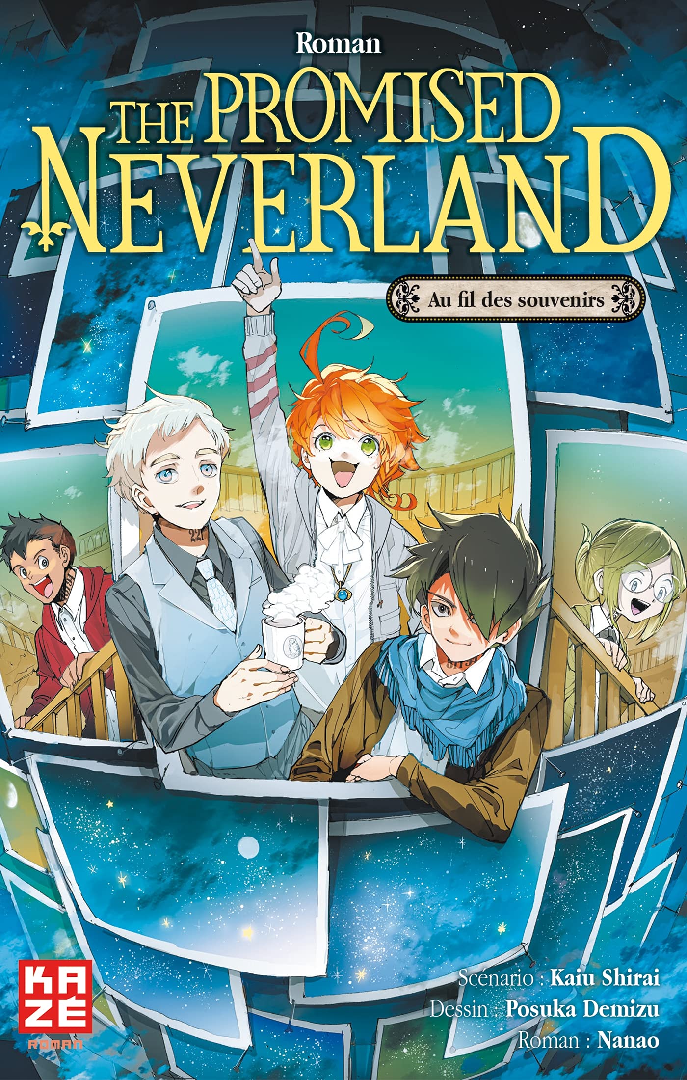 jaquette album The Promised Neverland Roman 4