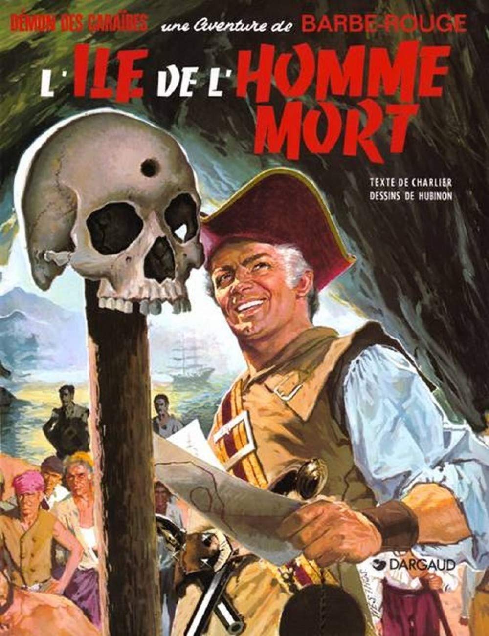 jaquette album Barbe-Rouge, tome 6 : L'île de l'homme mort