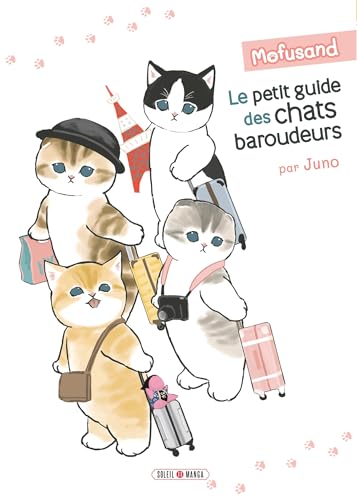 jaquette album Mofusand - Le petit guide des chat baroudeurs