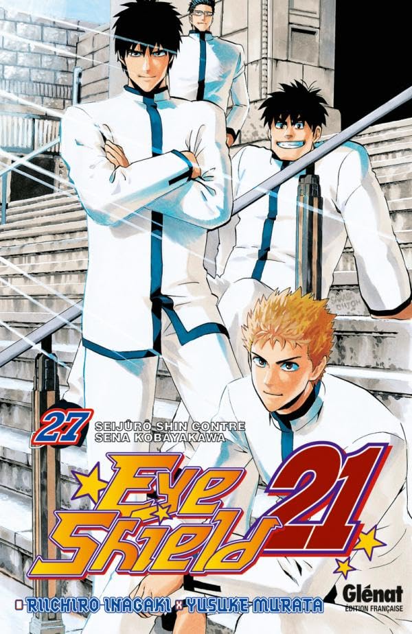 jaquette album Eyeshield 21 - Tome 27 : Seijiro Shin contre Sena Kobayakawa